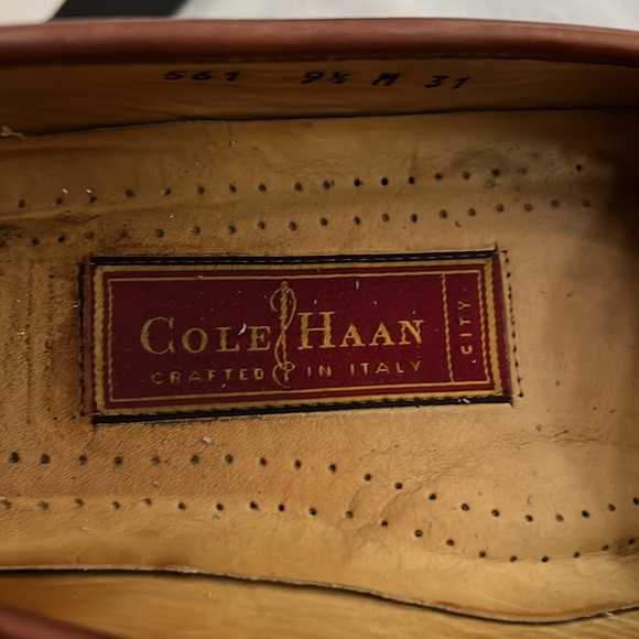 Vintage Cole Hann Crafted Made in Italy 
Horse bit Loafers Men’s Size 9.5 M - Picture 7 of 16